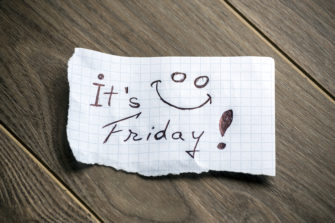 It's Friday note